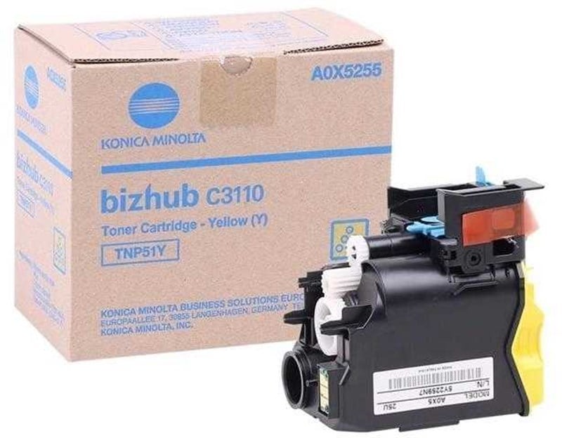 Konica Minolta TNP-51 Sarı Orjinal Toner
