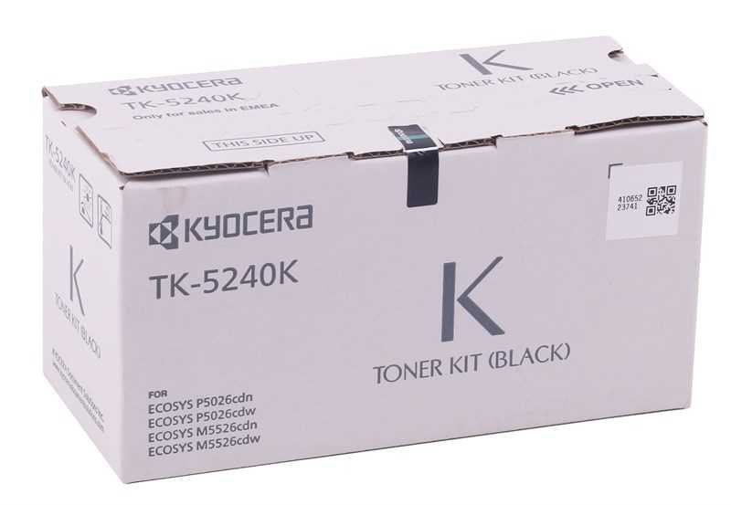 Kyocera Ecosys M5526cdw Siyah Orjinal Toner