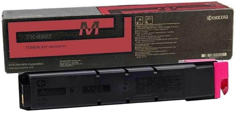 Kyocera TK-8307 Kırmızı Orjinal Toner