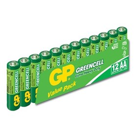 GP 12 li Greencel AA Boy Kalem Çinko Karbon Pil (GP15G-VS12)