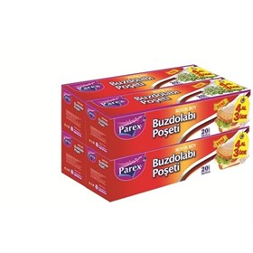 Parex Büyük Boy Buzdolabı Poşeti 4 Al 3 Öde