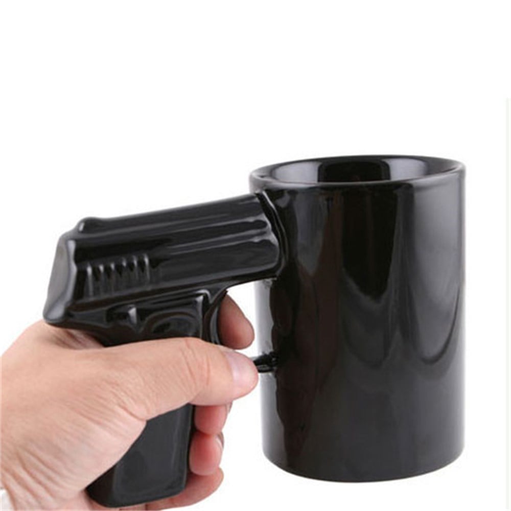 Silah Tasarımlı Kupa Bardak