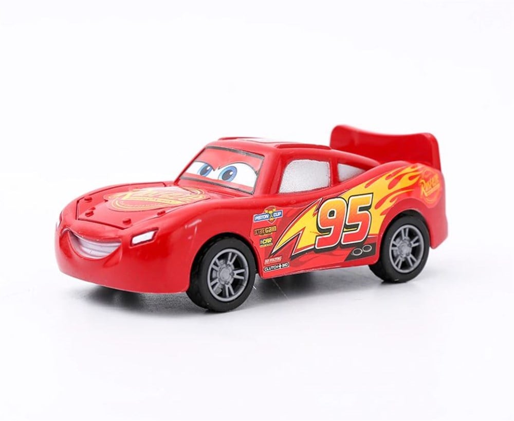 Kırmızı Şimşek McQueen Oyuncak Çek Bırak Araba