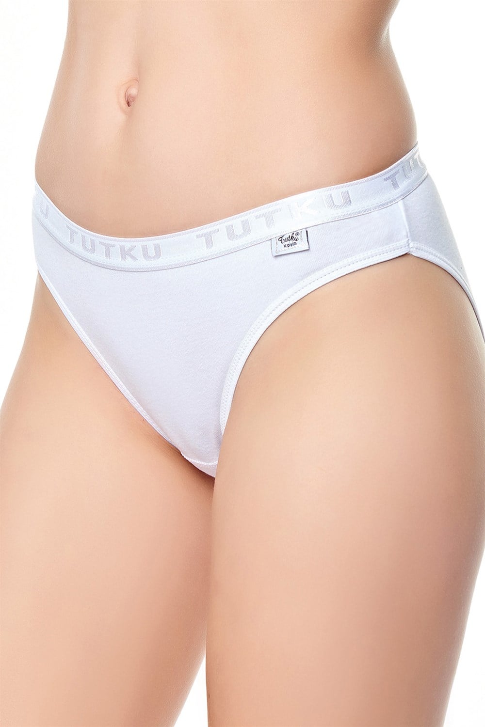 Tutku Kadın Yazılı Bikini Külot 3'lü Paket