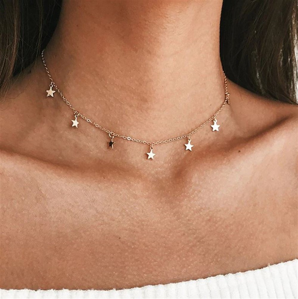 Yıldız Model Kolye Gerdanlık