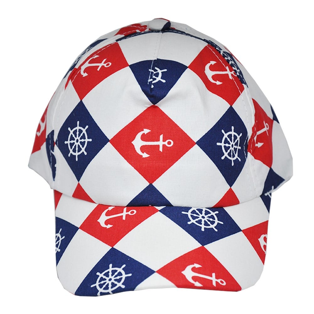 Dümen ve Çapa Model Erkek Yazlık Çocuk Şapkası 2-6 Yaş