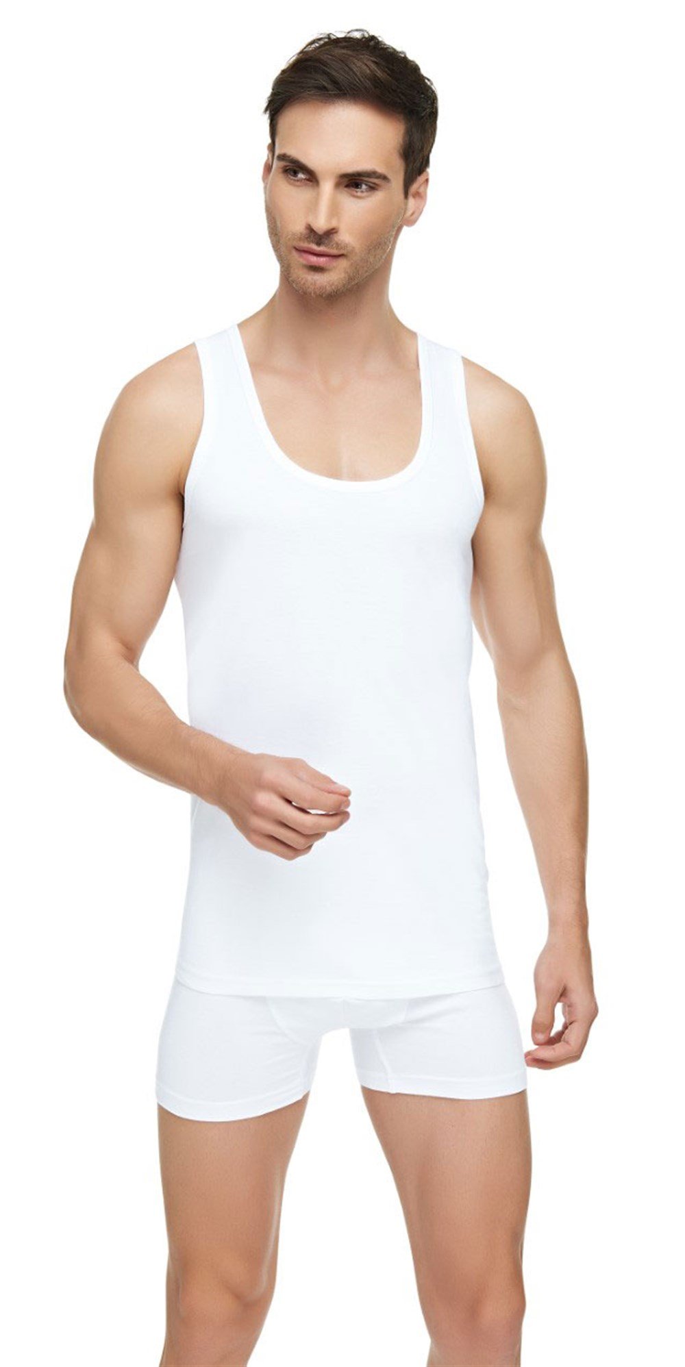 Tutku Elit Erkek Penye Atlet %100 Pamuklu 1'li Paket