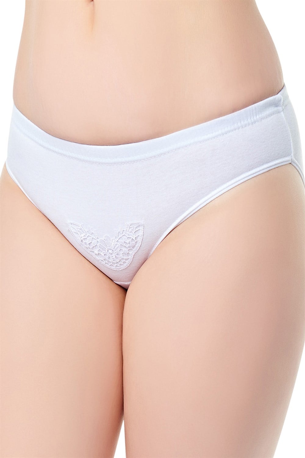 Tutku Kadın Güpürlü Bikini Külot 6'lı Paket