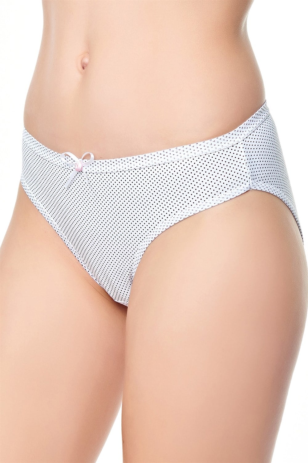 Tutku Kadın Küçük Puantiyeli Bikini Külot 9'lu Paket