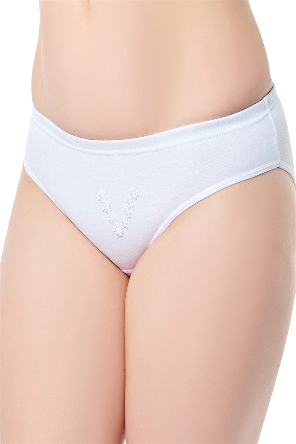 Tutku Kadın Ribana Bikini Külot Papatyalı 9'lu Paket