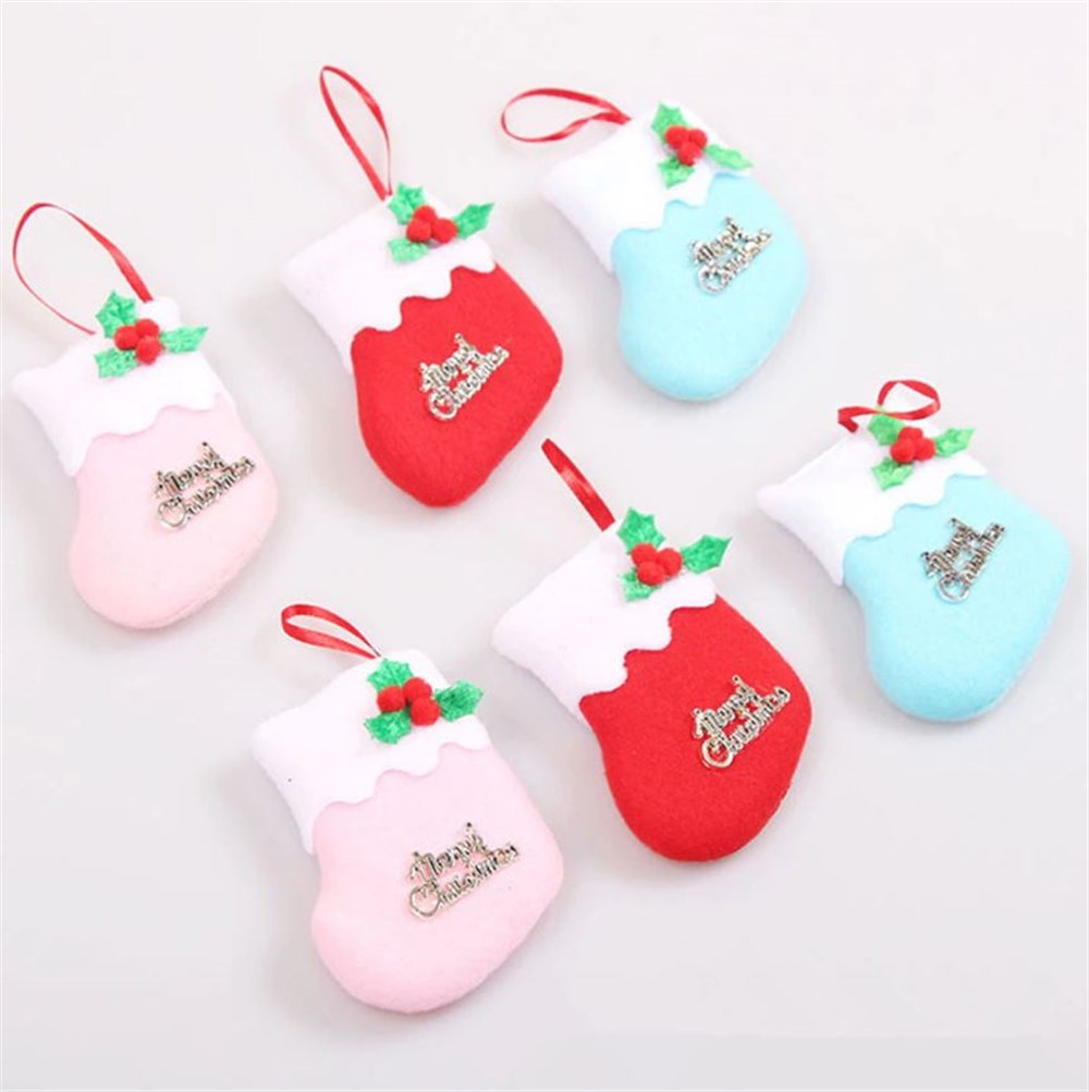 Yılbaşı Çorabı Noel Çorabı Model Ağaç Süsü