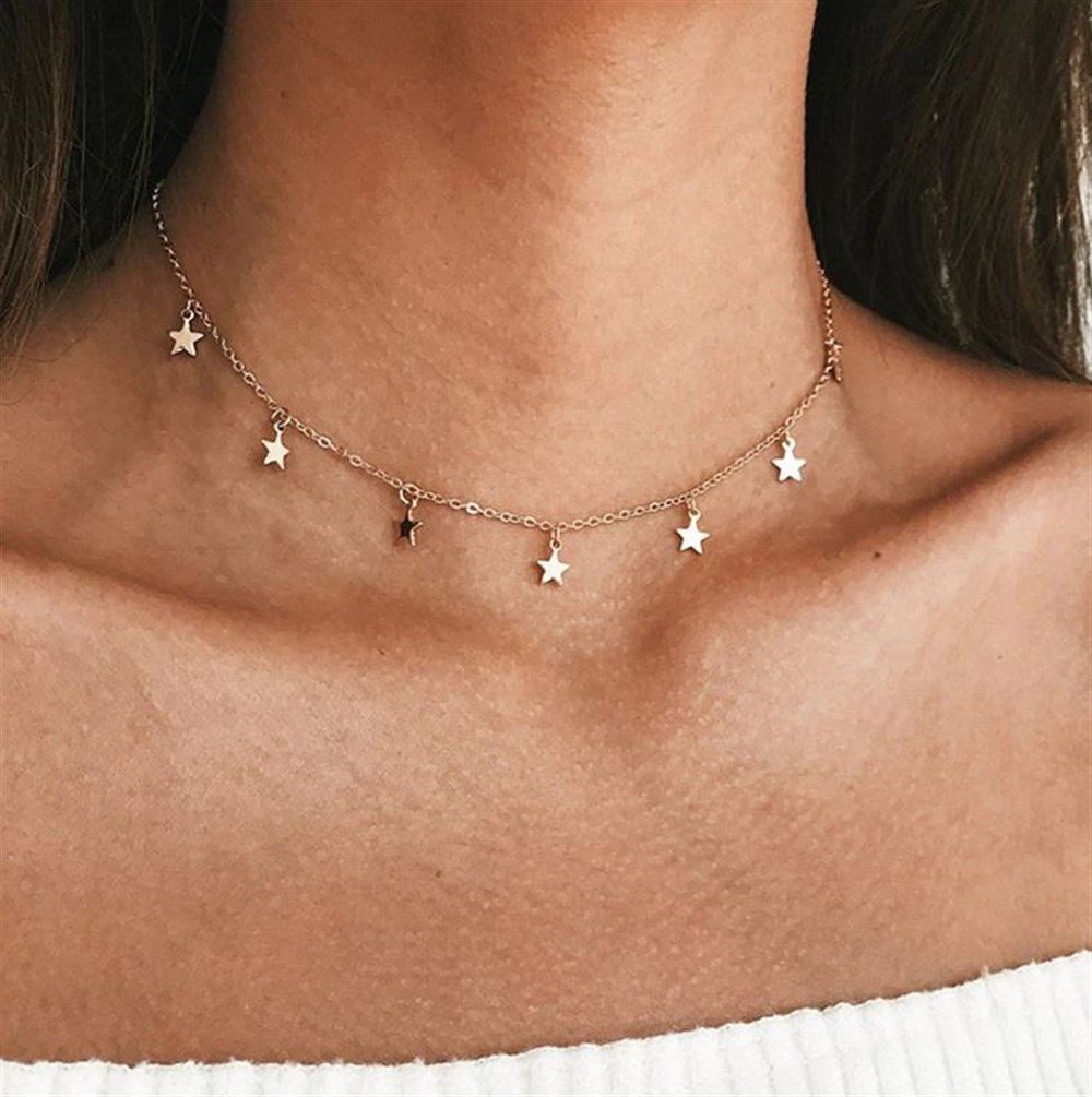 Yıldız Model Kolye Gerdanlık