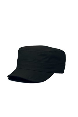 Erkek Castro Şapka Kasket Siyah Avcı Model Şapka 