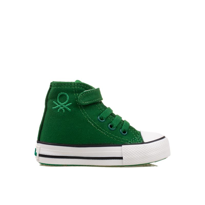 BenettonBenetton Yeşil Unisex Bebe Boğazlı Sneaker BN 30817