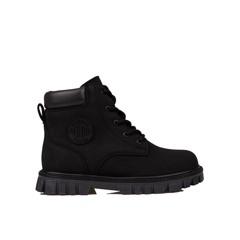 Pepino Siyah Unisex Kauçuk Kaymaz Taban Çocuk Bot