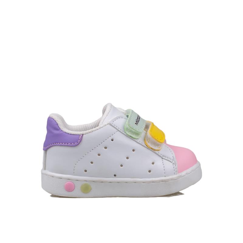 Trend AdımlarTrend Adımlar Pembe Cırtlı İlk Adım Bebe Sneaker