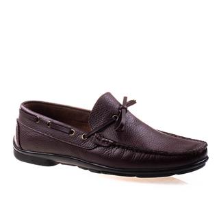 M2SM2S Kahverengi Erkek Hakiki Deri Loafer Ayakkabı