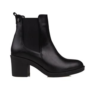 Pierre CardinPierre Cardin Siyah Lastik Taban Kadın Kalın Topuklu Klasik Bot