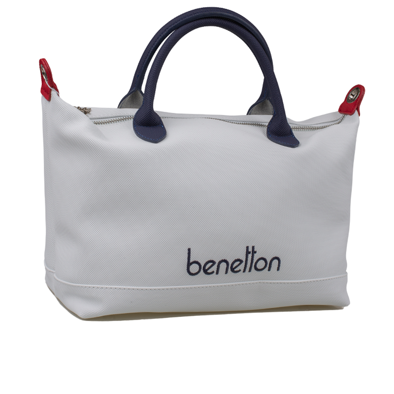 Benetton Beyaz Kadın Nano Kol Çantası BNT 1612