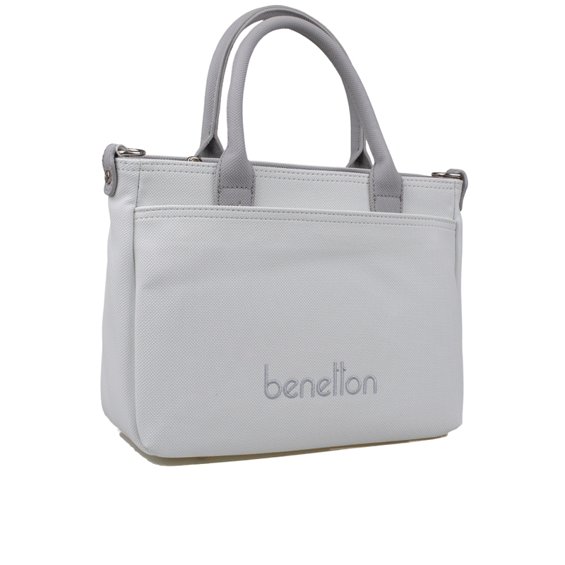 Benetton Beyaz Nano Kadın Kol Çantası BNT 1614