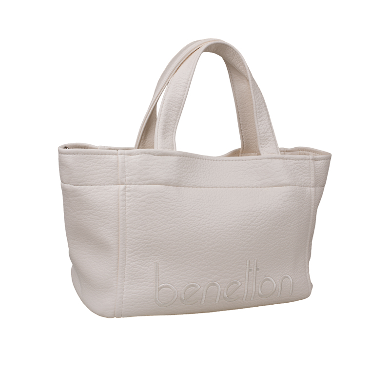 Benetton Beyaz Soft Line Kadın Kol Çantası BNT 1844