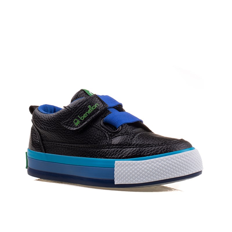 BenettonBenetton Siyah Bebe Unisex Spor Ayakkabı BN-30445