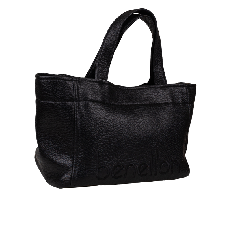 Benetton Siyah Soft Line Kadın Kol Çantası BNT 1844
