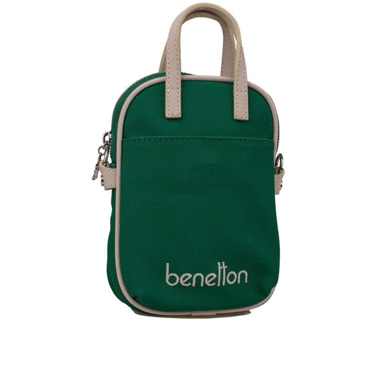 Benetton Yeşil Nano Kadın Spor Çapraz Askılı El Çantası BNT 1625