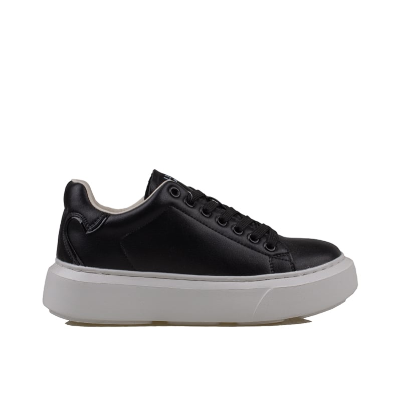 Lufian Siyah Amy Hakiki Deri Kadın Sneaker