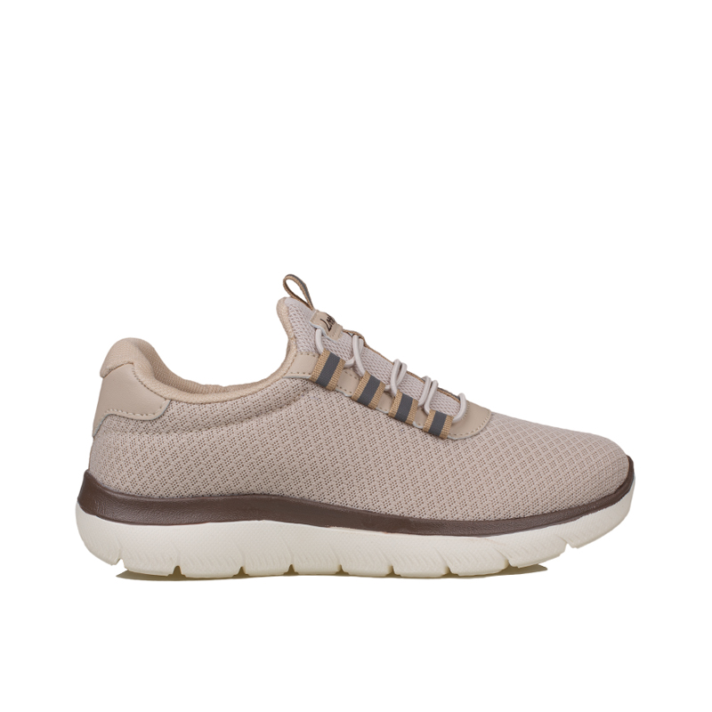 M2S Bej Unisex Hafif Rahat File Spor Ayakkabı