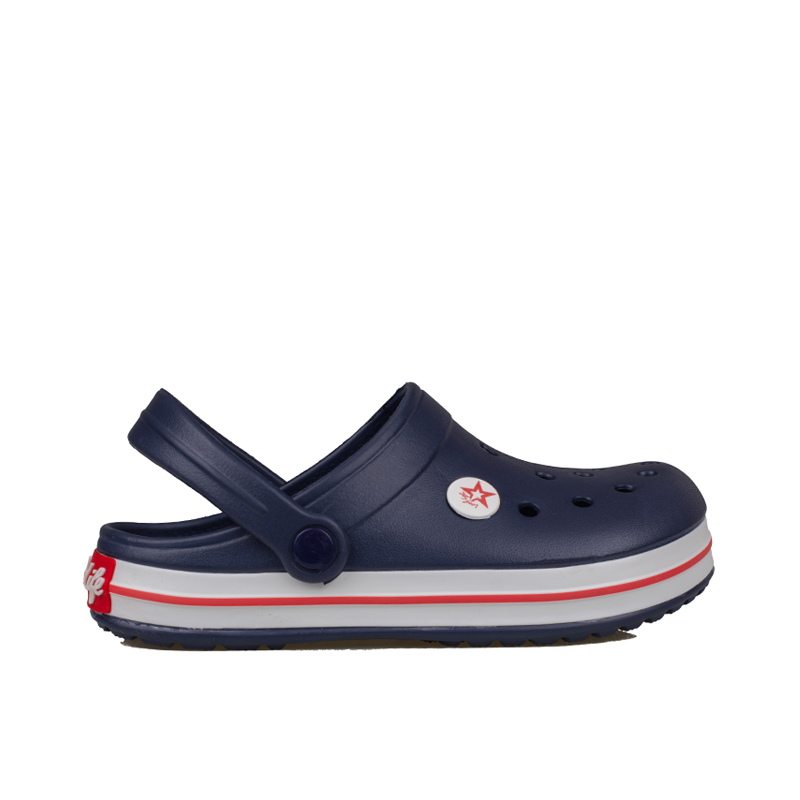 M2S Lacivert Unisex Delikli Rahat Günlük Terlik
