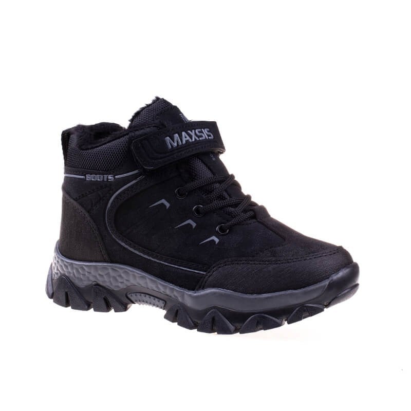 M2SM2S Siyah Erkek Çocuk Kauçuk Taban Bot