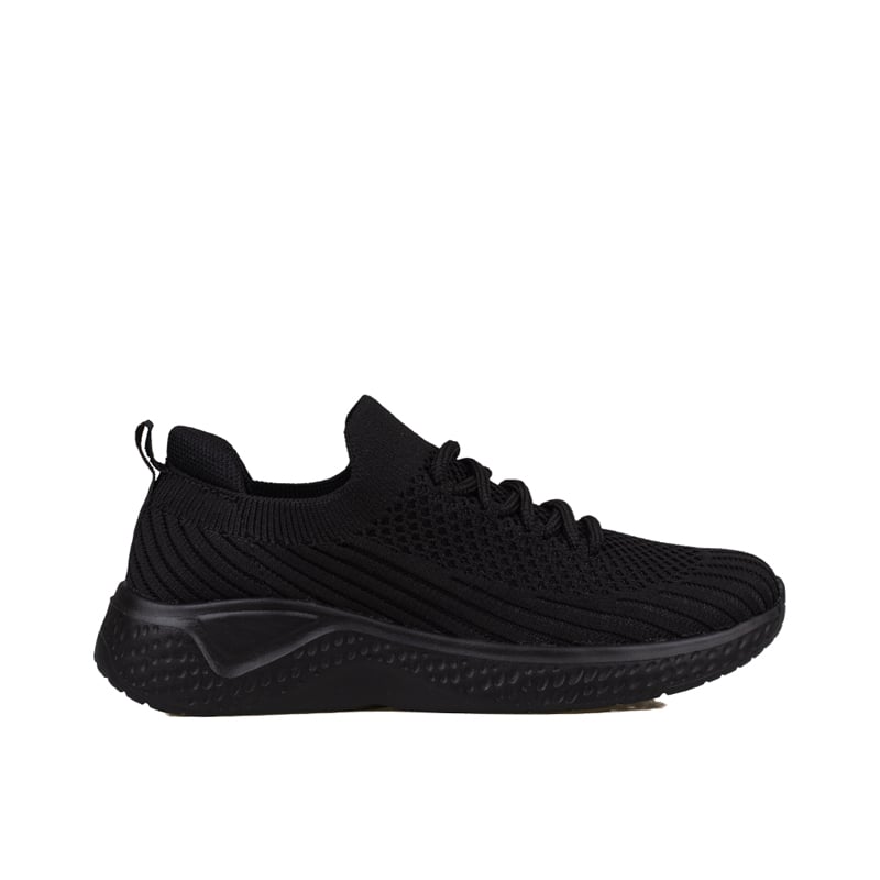 M2S Siyah Sally Ultra Hafif Kadın Günlük Sneaker
