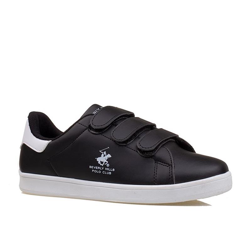 Polo ClubPolo Club Siyah-Beyaz Erkek Cırtlı Sneaker