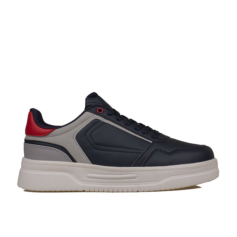 Trend Adımlar Lacivert Kalın Taban Erkek Sneaker