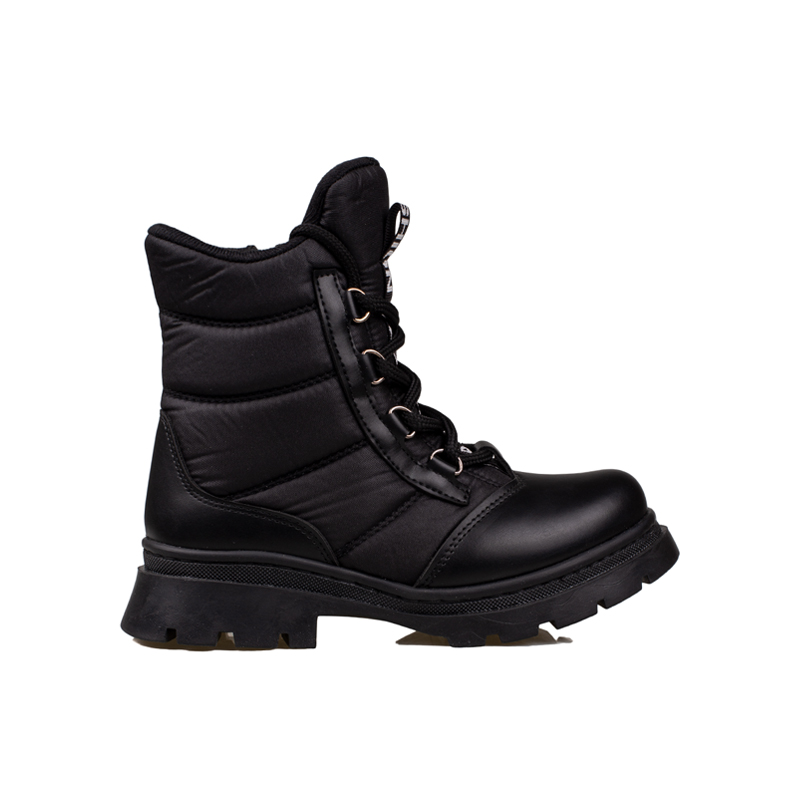 Trend AdımlarTrend Adımlar Siyah Fermuarlı Kalın Taban Çocuk Postal Bot