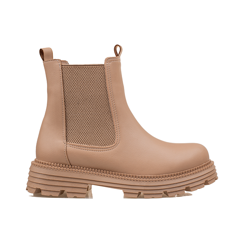 Trend AdımlarTrend Adımlar Sütlü Kahve Kalın Taban Kadın Chelsea Bot