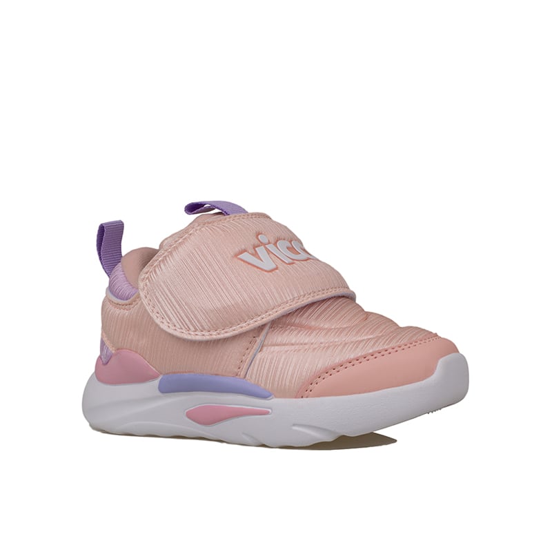 Vicco Pudra Mila Çocuk Ultra Hafif Cırtlı Sneaker