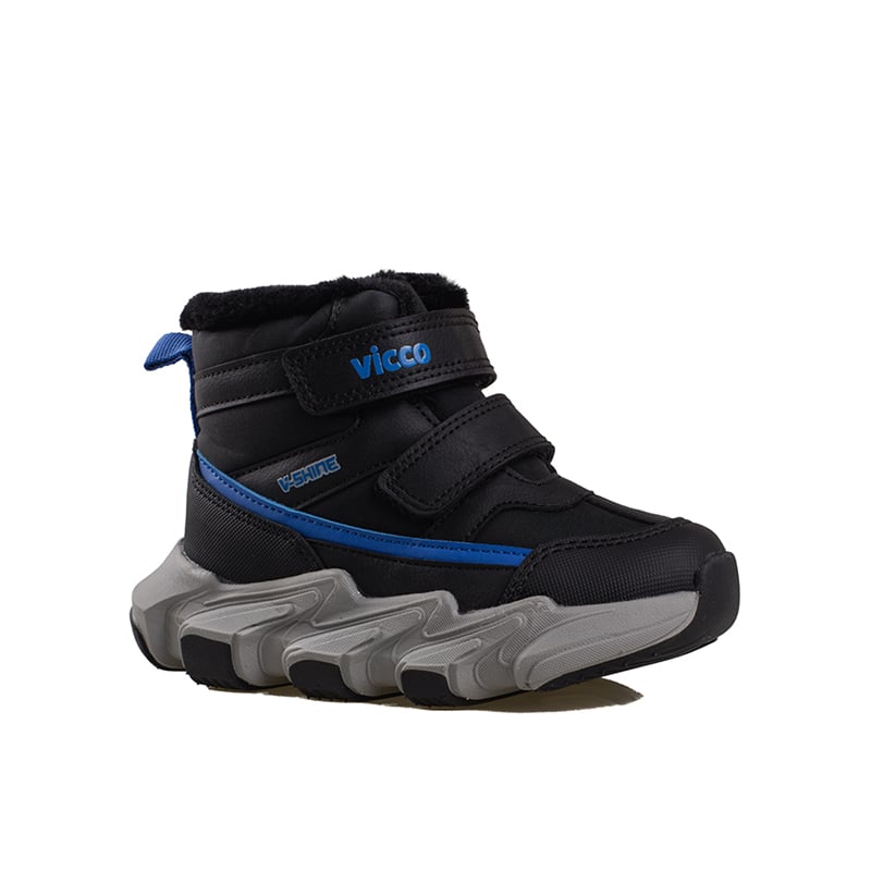 Vicco Siyah Fon Unisex Çocuk Kışlık Bot