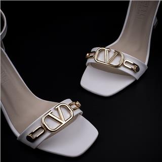 M2SM2S Beyaz Kadın Tek Bant Bilekten Bağlı Klasik Ayakkabı