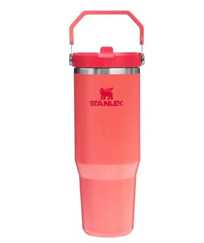 Stanley The Iceflow Flip Straw Tumbler 0.89L / 30oz Unisex Kırmızı Outdoor Suluk 10-12043-076