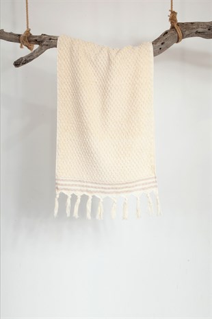 Natural Hand Towel -Keramos