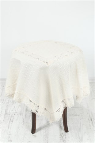 Central Lacework Table Cloth 100x100 Cm