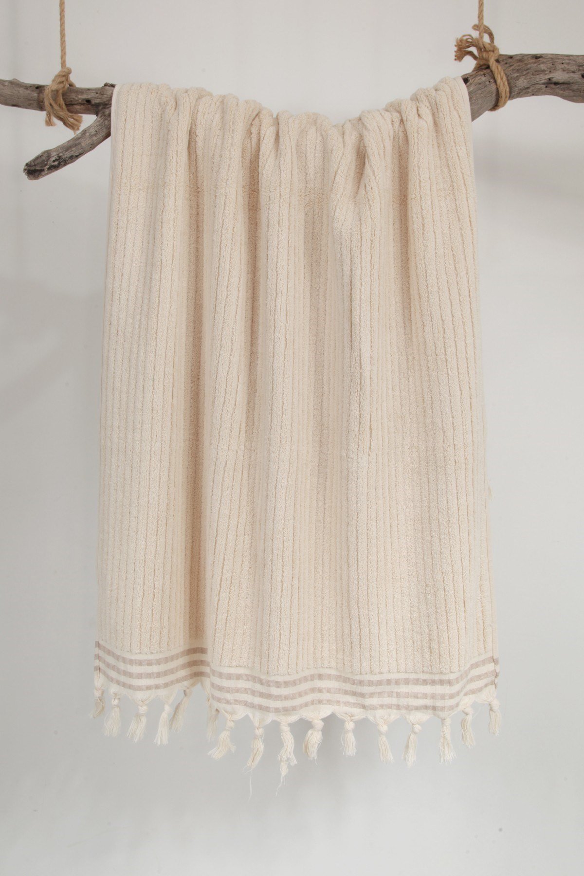 Natural Bath Towel - Ephesus