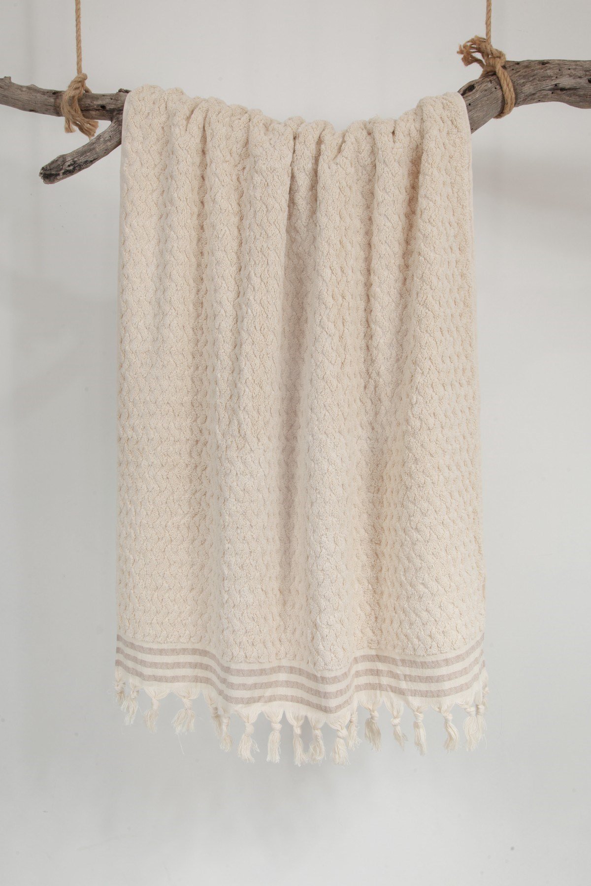 Natural Bath Towel - Myndos