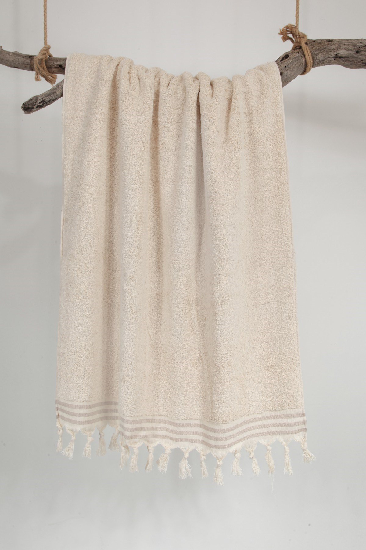 Natural Bath Towel - Poseidon