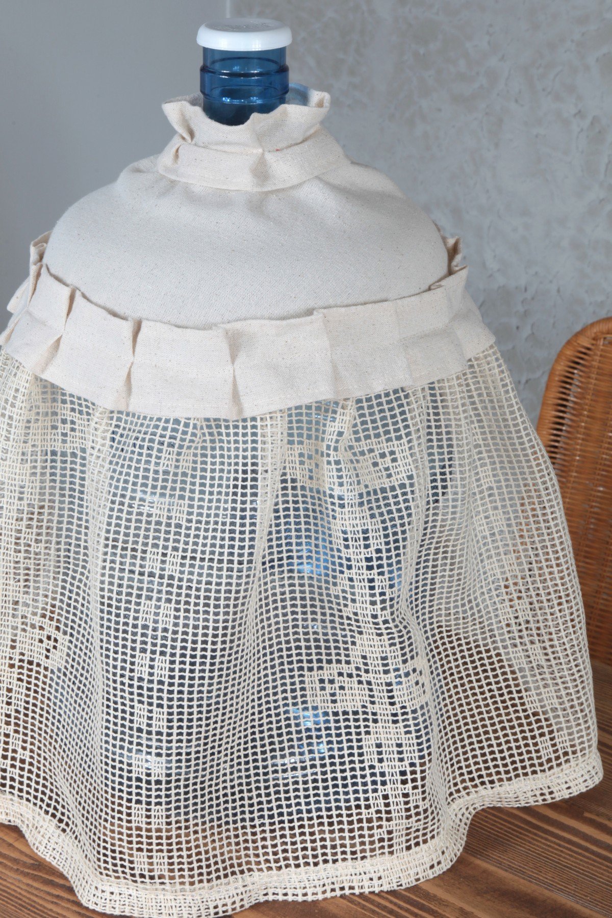 Natural Carboy Cover Vintage Net