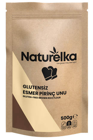 Glutensiz Esmer Pirinç Unu 500 Gr
