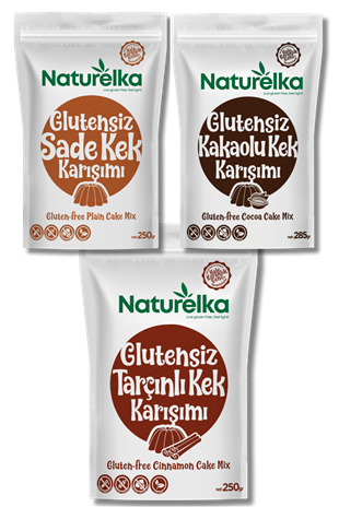 Glutensiz Kek Paketi (3'lü)