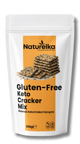 Glutensiz Keto Kraker Karışımı 300 Gr